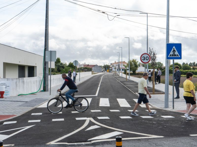 Coutada ganha novo acesso com prolongamento da Rua da Escola