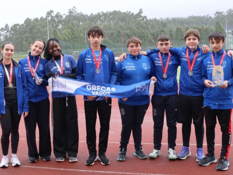 Equipa masculina do GRECAS sagra-se vice-campeã no Campeonato Distrital de Inverno sub18