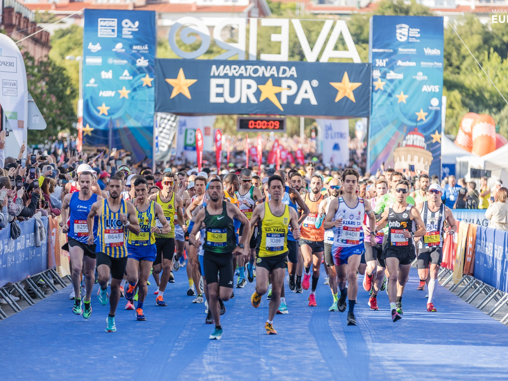 Maratona da Europa 2025 acontece sem t-shirts oficiais do evento