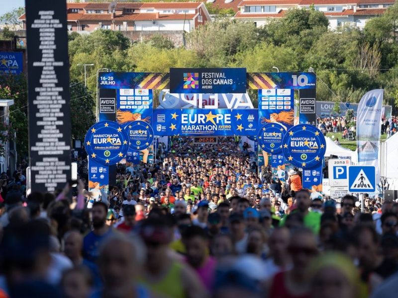 Mais de 22 mil inscritos na edição 2026 da Maratona da Europa Aveiro