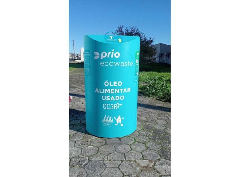 PRIO instala em Ílhavo 30 novos oleões para recolha de óleos alimentares usados