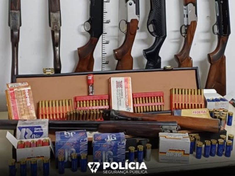 Aveiro: Apreensão de armas e munições
