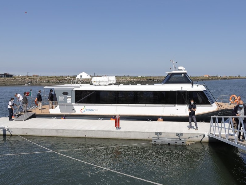 Lancha Dunas de São Jacinto volta a navegar em Aveiro