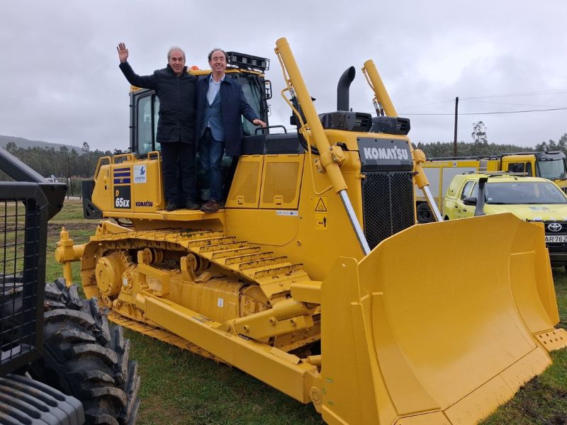CIM Região de Aveiro recebe Bulldozer